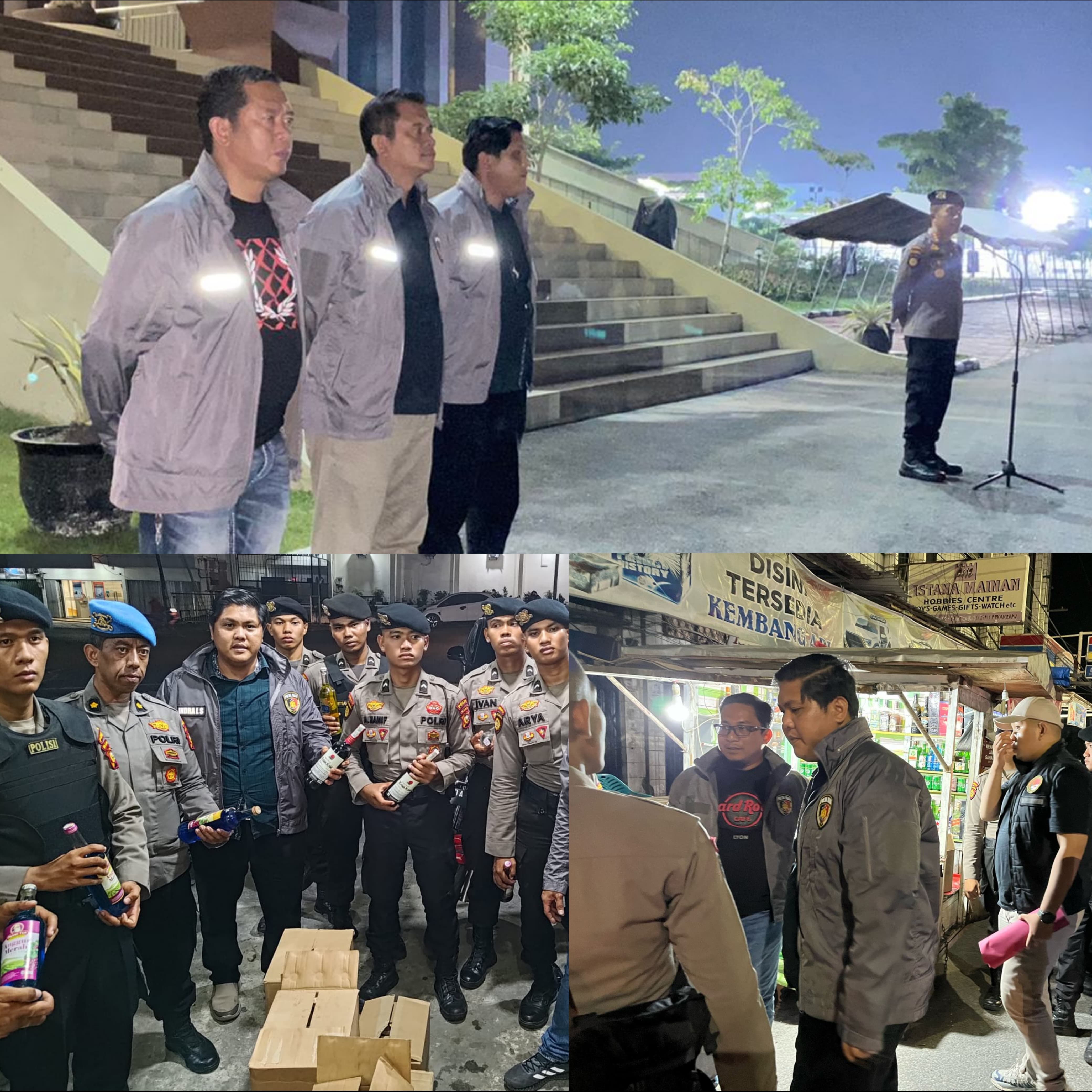 KEGIATAN KRYD (KEGIATAN RUTIN YANG DITINGKATKAN) GABUNGAN RESMOB JATANRAS POLDA RIAU,DIREKTORAT NARKOBA POLDA RIAU,DIREKTORAT SAMAPTA POLDA RIAU & BID PROPAM POLDA RIAU